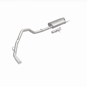 Ford Expedition Performance Exhaust - Single Rear Exit - Magnaflow - Cat Back, Street Series - Polished Stainless - `18-`24