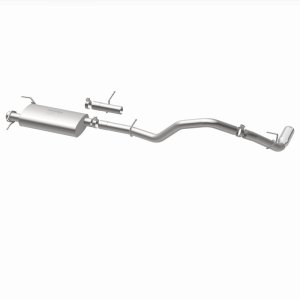 Ford Expedition Performance Exhaust - Single Rear Exit - Magnaflow - Cat Back, Street Series - Polished Stainless - `18-`24