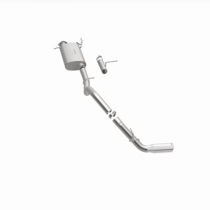 Ford Expedition Performance Exhaust - Single Rear Exit - Magnaflow - Cat Back, Street Series - Polished Stainless - `18-`24