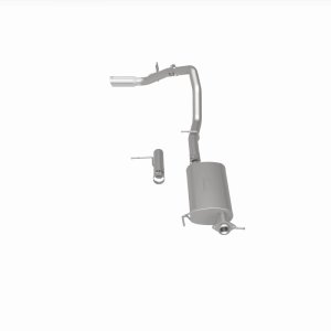 Ford Expedition Performance Exhaust - Single Rear Exit - Magnaflow - Cat Back, Street Series - Polished Stainless - `18-`24