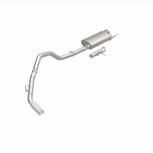 Ford Expedition Performance Exhaust - Single Rear Exit - Magnaflow - Cat Back, Street Series - Polished Stainless - `18-`24