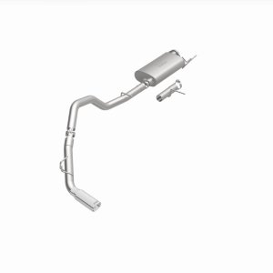 Ford Expedition Performance Exhaust - Single Rear Exit - Magnaflow - Cat Back, Street Series - Polished Stainless - `18-`24