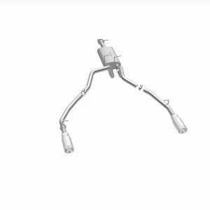 Ram 1500 Performance Exhaust - Rear - Magnaflow - Street Series Cat-Back, Dual Split Rear Exit, 5in. Polished Welded-On Double Wall Tips - Polished - `19-`23 Ram 1500 Performance Exhaust - Rear - Magnaflow - Street Series Cat-Back, Dual Split Rear Exit, 5in. Polished Welded-On Double Wall Tips - Polished - `19-`23