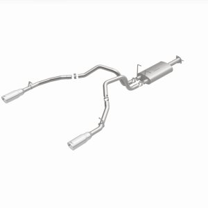 Ram 1500 Performance Exhaust - Rear - Magnaflow - Street Series Cat-Back, Dual Split Rear Exit, 5in. Polished Welded-On Double Wall Tips - Polished - `19-`23 Ram 1500 Performance Exhaust - Rear - Magnaflow - Street Series Cat-Back, Dual Split Rear Exit, 5in. Polished Welded-On Double Wall Tips - Polished - `19-`23