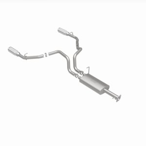 Ram 1500 Performance Exhaust - Rear - Magnaflow - Street Series Cat-Back, Dual Split Rear Exit, 5in. Polished Welded-On Double Wall Tips - Polished - `19-`23 Ram 1500 Performance Exhaust - Rear - Magnaflow - Street Series Cat-Back, Dual Split Rear Exit, 5in. Polished Welded-On Double Wall Tips - Polished - `19-`23