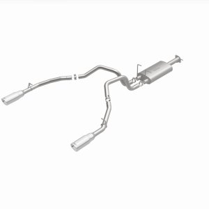 Ram 1500 Performance Exhaust - Rear - Magnaflow - Street Series Cat-Back, Dual Split Rear Exit, 5in. Polished Welded-On Double Wall Tips - Polished - `19-`23 Ram 1500 Performance Exhaust - Rear - Magnaflow - Street Series Cat-Back, Dual Split Rear Exit, 5in. Polished Welded-On Double Wall Tips - Polished - `19-`23