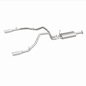 Ram 1500 Performance Exhaust - Rear - Magnaflow - Street Series Cat-Back, Dual Split Rear Exit, 5in. Polished Welded-On Double Wall Tips - Polished - `19-`23 Ram 1500 Performance Exhaust - Rear - Magnaflow - Street Series Cat-Back, Dual Split Rear Exit, 5in. Polished Welded-On Double Wall Tips - Polished - `19-`23