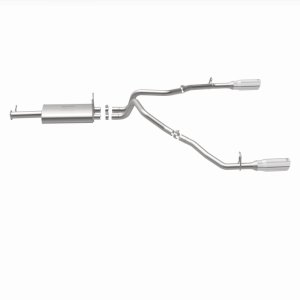 Ram 1500 Performance Exhaust - Rear - Magnaflow - Street Series Cat-Back, Dual Split Rear Exit, 5in. Polished Welded-On Double Wall Tips - Polished - `19-`23 Ram 1500 Performance Exhaust - Rear - Magnaflow - Street Series Cat-Back, Dual Split Rear Exit, 5in. Polished Welded-On Double Wall Tips - Polished - `19-`23