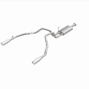 Ram 1500 Performance Exhaust - Rear - Magnaflow - Street Series Cat-Back, Dual Split Rear Exit, 5in. Polished Welded-On Double Wall Tips - Polished - `19-`23 Ram 1500 Performance Exhaust - Rear - Magnaflow - Street Series Cat-Back, Dual Split Rear Exit, 5in. Polished Welded-On Double Wall Tips - Polished - `19-`23