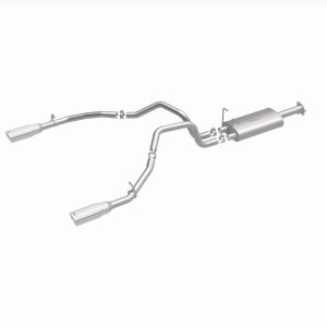 Ram 1500 Performance Exhaust - Rear - Magnaflow - Street Series Cat-Back, Dual Split Rear Exit, 5in. Polished Welded-On Double Wall Tips - Polished - `19-`23 Ram 1500 Performance Exhaust - Rear - Magnaflow - Street Series Cat-Back, Dual Split Rear Exit, 5in. Polished Welded-On Double Wall Tips - Polished - `19-`23