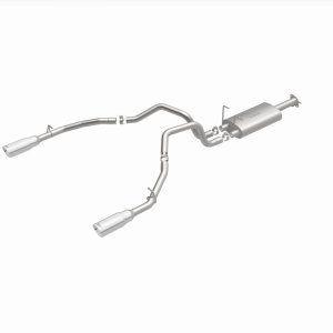 Ram 1500 Performance Exhaust - Rear - Magnaflow - Street Series Cat-Back, Dual Split Rear Exit, 5in. Polished Welded-On Double Wall Tips - Polished - `19-`23 Ram 1500 Performance Exhaust - Rear - Magnaflow - Street Series Cat-Back, Dual Split Rear Exit, 5in. Polished Welded-On Double Wall Tips - Polished - `19-`23
