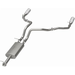 Ram 1500 Performance Exhaust - Rear - Magnaflow - Street Series Cat-Back, Dual Split Rear Exit, 5in. Polished Welded-On Double Wall Tips - Polished - `19-`23 Ram 1500 Performance Exhaust - Rear - Magnaflow - Street Series Cat-Back, Dual Split Rear Exit, 5in. Polished Welded-On Double Wall Tips - Polished - `19-`23