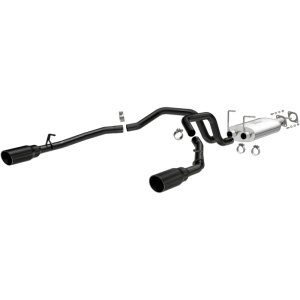Ram 1500 Performance Exhaust - Dual Split Rear Exit - Magnaflow - Street Series Cat-Back - Black Coated - `19-`24