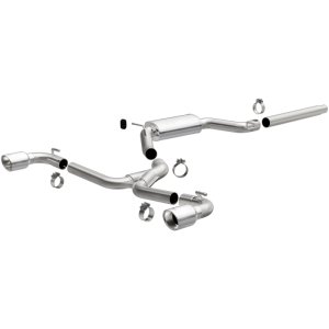 Volkswagen GTI Performance Exhaust - Dual Split Rear - Magnaflow - Touring Series Cat Back - `18-`21