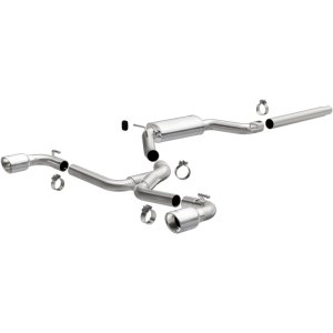 Volkswagen GTI Performance Exhaust - Dual Split Rear - Magnaflow - Touring Series Cat Back - `18-`21