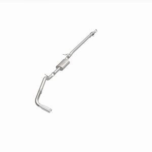 Ford Ranger Performance Exhaust - Single Passenger Side Rear - Magnaflow - Cat Back - Polished Stainless Steel - `19-`23