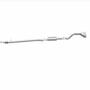 Ford Ranger Performance Exhaust - Single Passenger Side Rear - Magnaflow - Cat Back - Polished Stainless Steel - `19-`23