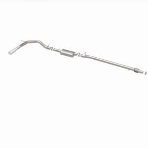 Ford Ranger Performance Exhaust - Single Passenger Side Rear - Magnaflow - Cat Back - Polished Stainless Steel - `19-`23
