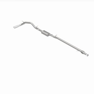 Ford Ranger Performance Exhaust - Single Passenger Side Rear - Magnaflow - Cat Back - Polished Stainless Steel - `19-`23