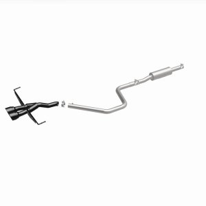 Hyundai Veloster Performance Exhaust - Center Rear - Magnaflow - Competition Series Cat-Back - Black - `19-`21