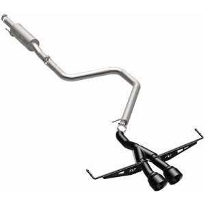 Hyundai Veloster Performance Exhaust - Center Rear - Magnaflow - Competition Series Cat-Back - Black - `19-`21