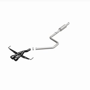 Hyundai Veloster Performance Exhaust - Center Rear - Magnaflow - Competition Series Cat-Back - Black - `19-`21