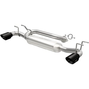 Mazda 3 Performance Exhaust - Rear - Magnaflow - Street Series Cat-Back - Black Chrome - `19-`24