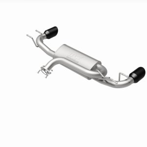 Mazda 3 Performance Exhaust - Rear - Magnaflow - Street Series Cat-Back - Black Chrome - `19-`24