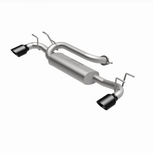 Mazda 3 Performance Exhaust - Rear - Magnaflow - Street Series Cat-Back - Black Chrome - `19-`24