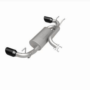 Mazda 3 Performance Exhaust - Rear - Magnaflow - Street Series Cat-Back - Black Chrome - `19-`24