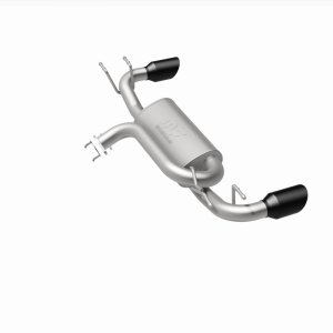 Mazda 3 Performance Exhaust - Rear - Magnaflow - Street Series Cat-Back - Black Chrome - `19-`24