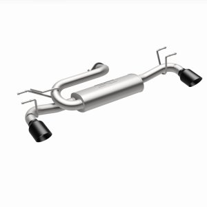 Mazda 3 Performance Exhaust - Rear - Magnaflow - Street Series Cat-Back - Black Chrome - `19-`24