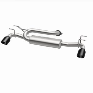 Mazda 3 Performance Exhaust - Rear - Magnaflow - Street Series Cat-Back - Black Chrome - `19-`24