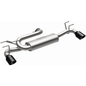 Mazda 3 Performance Exhaust - Rear - Magnaflow - Street Series Cat-Back - Black Chrome - `19-`24