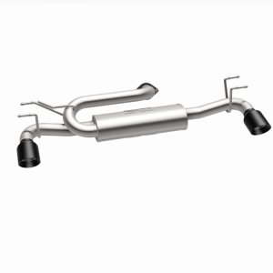 Mazda 3 Performance Exhaust - Rear - Magnaflow - Street Series Cat-Back - Black Chrome - `19-`24
