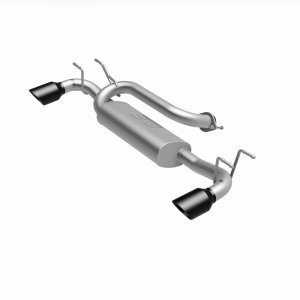 Mazda 3 Performance Exhaust - Rear - Magnaflow - Street Series Cat-Back - Black Chrome - `19-`24