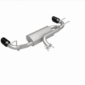 Mazda 3 Performance Exhaust - Rear - Magnaflow - Street Series Cat-Back - Black Chrome - `19-`24