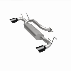 Mazda 3 Performance Exhaust - Rear - Magnaflow - Street Series Cat-Back - Black Chrome - `19-`24