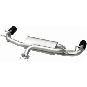 Mazda 3 Performance Exhaust - Rear - Magnaflow - Street Series Cat-Back - Black Chrome - `19-`24