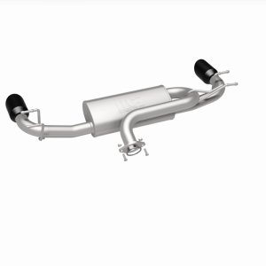 Mazda 3 Performance Exhaust - Rear - Magnaflow - Street Series Cat-Back - Black Chrome - `19-`24