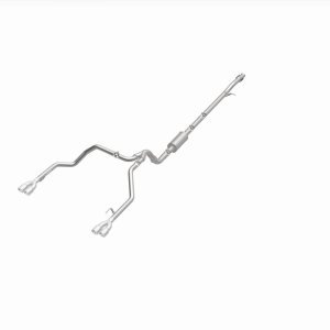 Chevrolet Silverado 1500 Performance Exhaust - Rear - Magnaflow - Cat Back Quad Split Rear Exit - Polished - 2019