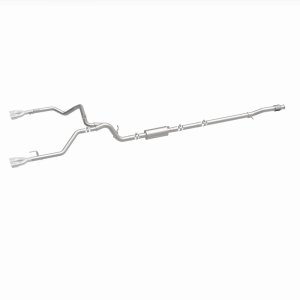 Chevrolet Silverado 1500 Performance Exhaust - Rear - Magnaflow - Cat Back Quad Split Rear Exit - Polished - 2019