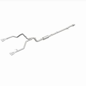 Chevrolet Silverado 1500 Performance Exhaust - Rear - Magnaflow - Cat Back Quad Split Rear Exit - Polished - 2019