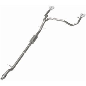 Chevrolet Silverado 1500 Performance Exhaust - Rear - Magnaflow - Cat Back Quad Split Rear Exit - Polished - 2019