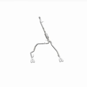 Chevrolet Silverado 1500 Performance Exhaust - Rear - Magnaflow - Cat Back Quad Split Rear Exit - Polished - 2019