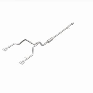 Chevrolet Silverado 1500 Performance Exhaust - Rear - Magnaflow - Cat Back Quad Split Rear Exit - Polished - 2019