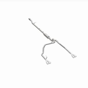 Chevrolet Silverado 1500 Performance Exhaust - Rear - Magnaflow - Cat Back Quad Split Rear Exit - Polished - 2019