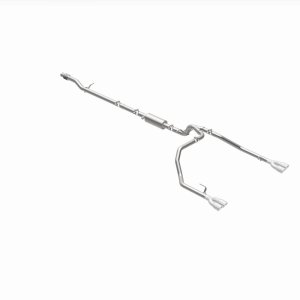 Chevrolet Silverado 1500 Performance Exhaust - Rear - Magnaflow - Cat Back Quad Split Rear Exit - Polished - 2019