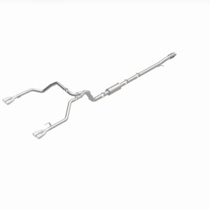 Chevrolet Silverado 1500 Performance Exhaust - Quad Split Rear - Magnaflow - Street Series Cat Back - Polished - 2019