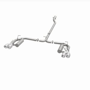 Toyota Camry Performance Exhaust - Rear - Magnaflow - Cat Back, Street Series, Quad Tips - Polished - `18-`24